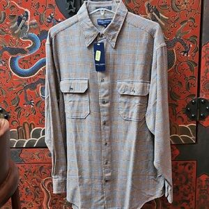 Mens Plaid Flannel Shirt